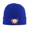 New I Axolotl Questions Warm Knitted Cap Hip Hop Bonnet Hat Autumn Winter Outdoor Beanies Hats For Unisex Women Adult