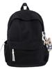 Minimalist Nylon Student Backpack With Design For School And Travel