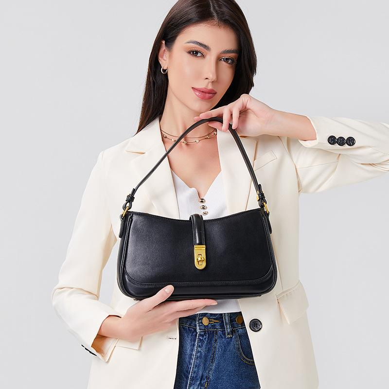 2024 Spring/Summer New Niche Design High-End Vintage Single-Shoulder Underarm Bag Fashionable Versatile Handbag Crossbody Bag