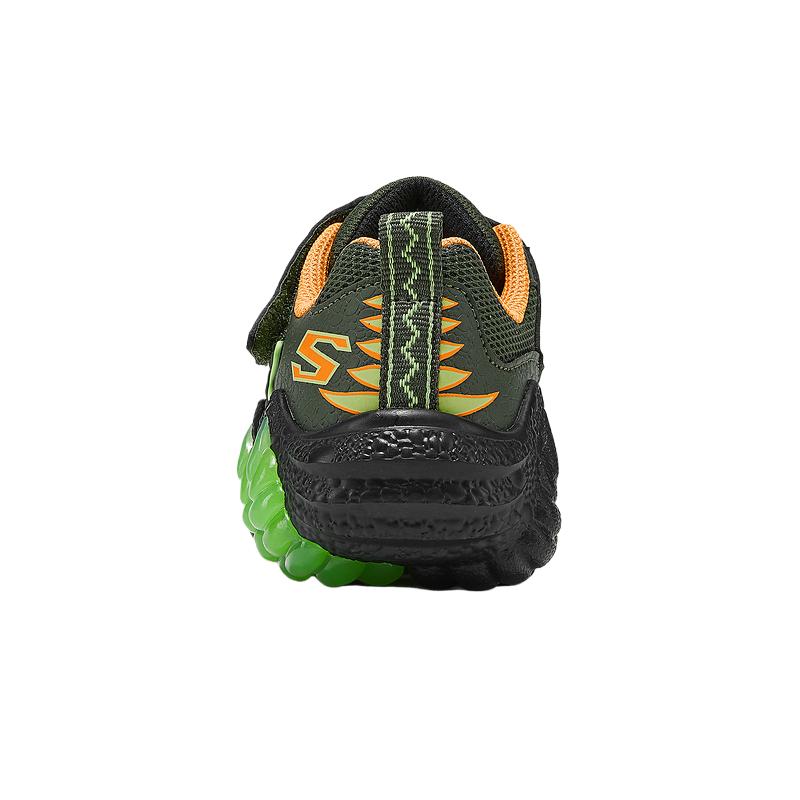 Skechers Kids Mesh Comfortable Soft Casual Low-Top Shoes Kids Sneakers Olive-Green 400121L-OLV