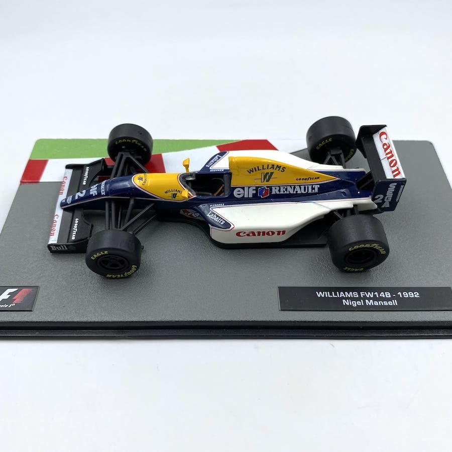 F1 Mini Car Williams FW14B Nigel Mansell 1992 NIGEL MANSELL 1/43 [Item]