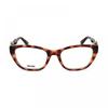 Moschino Eyeglasses Cat Eye Full Rim  Havana Frame And Clear Demo Lenses Lens Mos608008600 Brown
