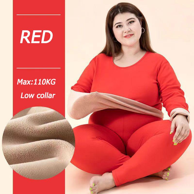 

L-6XL женское термобелье большого размера бесшовное согревающее термобелье женское высокоэластичное утягивающее комплект одежды для женщин 2 предмета 6XL