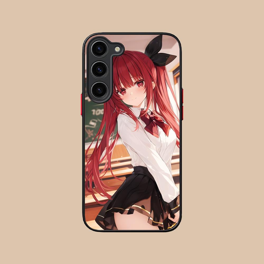 Date a Live Kotori Itsuka Silikon Handyhülle für Samsung Galaxy S26 S25 S24 S23 S22 S21 Plus FE Ultra Bunte Hülle