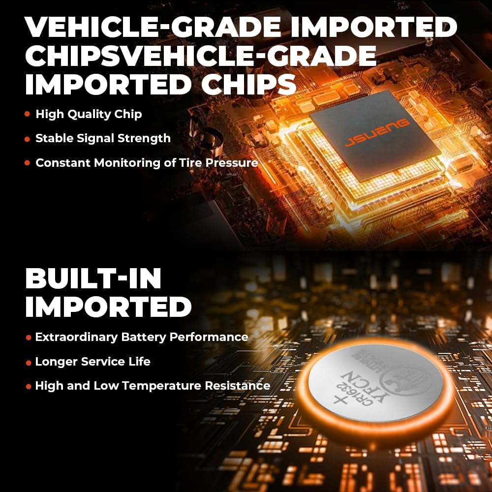 Ford TPMS Sensor, Tire Pressure Monitoring System Sensor Fit For Ford F150 F250 F350 F450 Expedition Focus Fusion Mustang, Lincoln MKZ MKS Replaces