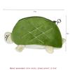 1pcs Cute tortoise student pencil case office stationery storage bag kids kawaii school supplies rubber pencil storage bag
