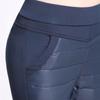 Women Winter Fashion Stitching Slim Warm Windproof Down Pants Trousers Thick
