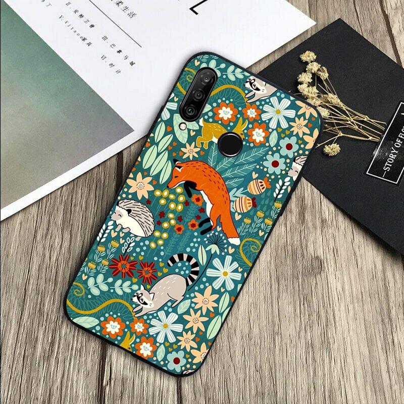 

Милый ёжик для Huawei Nova 8i 11i 12i 12s 9 10 SE Y60 Y70 Y90 Y72 Y73 Y61 Y91 P60 Pro P30 P40 Lite Чехол Huawei P30 Lite