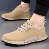 High-end Genuine Leather Men Shoes Outdoor Casual Sneakers Shoes for Men Fashion Sports Trendy Walking Original Outdoor Hiking