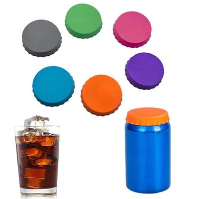 Multi-Use Silicone Drink Can Covers Leak-Control Lids for Home Bars Parties Universal Sealable Caps Beverage Storage Essentials