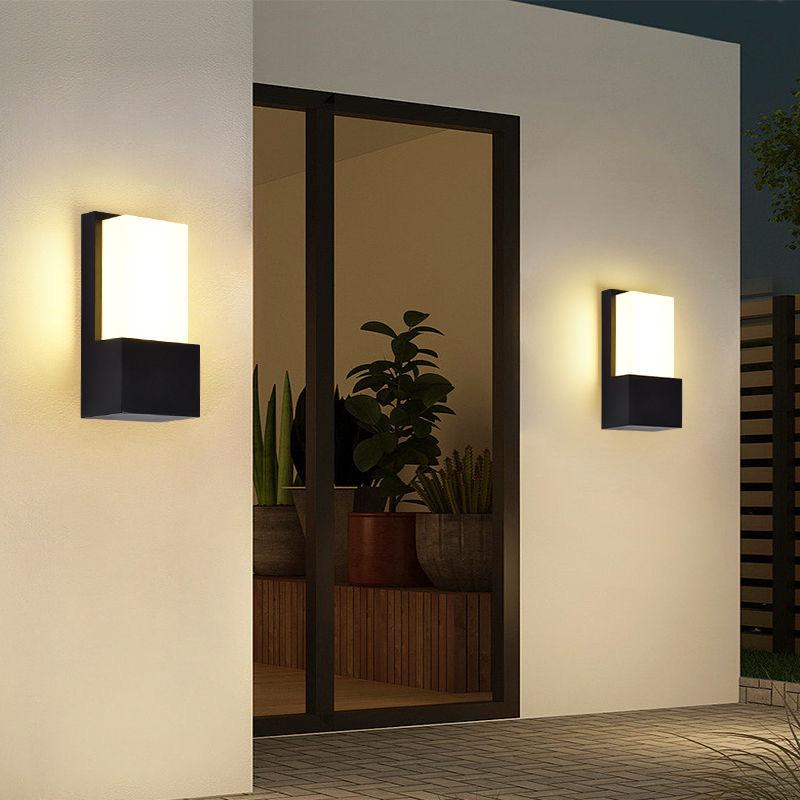 Waterproof LED Wall Light for Outdoor/Indoor Spaces – Ideal for Hallways, Bedrooms, Courtyards, and Staircases