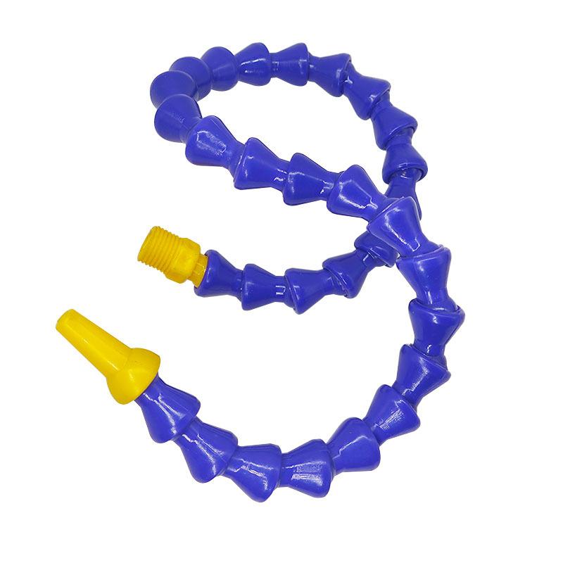 1/4" 3/8" 1/2" Male Thread Plastic Flexible Water Oil Coolant Pipe Hose For lathe Engraving Machine Tools CNC Machine