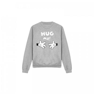 Unisex Adult Hug Me Mickey Mouse Valentine`s Day Sweatshirt