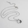 My Shape Cat Moon Star Round Pendant Necklace Women Girl Gold Color Stainless Steel Aesthetic Necklace Choker Fashion Jewelry