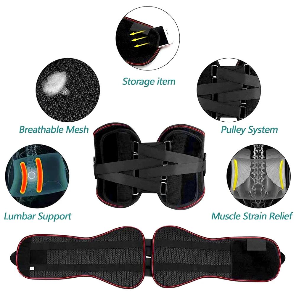 Waist Support Lumbar Support Belt Adjustable Waist Belt