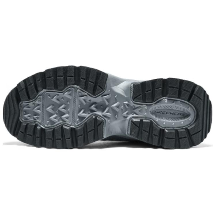 Skechers Outdoor Mens Fashion Versatile Durable Low-Top Casual Shoes Men Sneaker Charcoal Red 237740-CCRD
