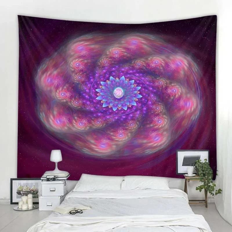 Фэнтезийная сцена звездное небо декоративный гобелен офис гостиная украшение домашний — фото 7