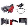 49cc 2-Stroke Engine Motor, Single Cylinder Air-Cooling Pull Rope Start Motor, Small Engine with Electronic Ignition System