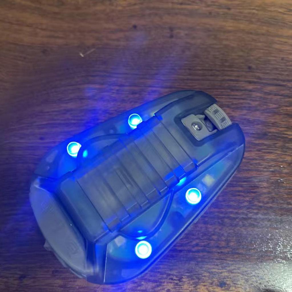 Elmetti Tattici Luce, Luce di Segnalazione di Sicurezza Torcia di Sopravvivenza, Strumento di Illuminazione Luce di Segnalazione per Elmetti