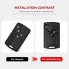 Car Key Case for Renault Duster Captur Clio Logan Megane 1 2 3 Koleos Scenic Nema Fluence Zoe