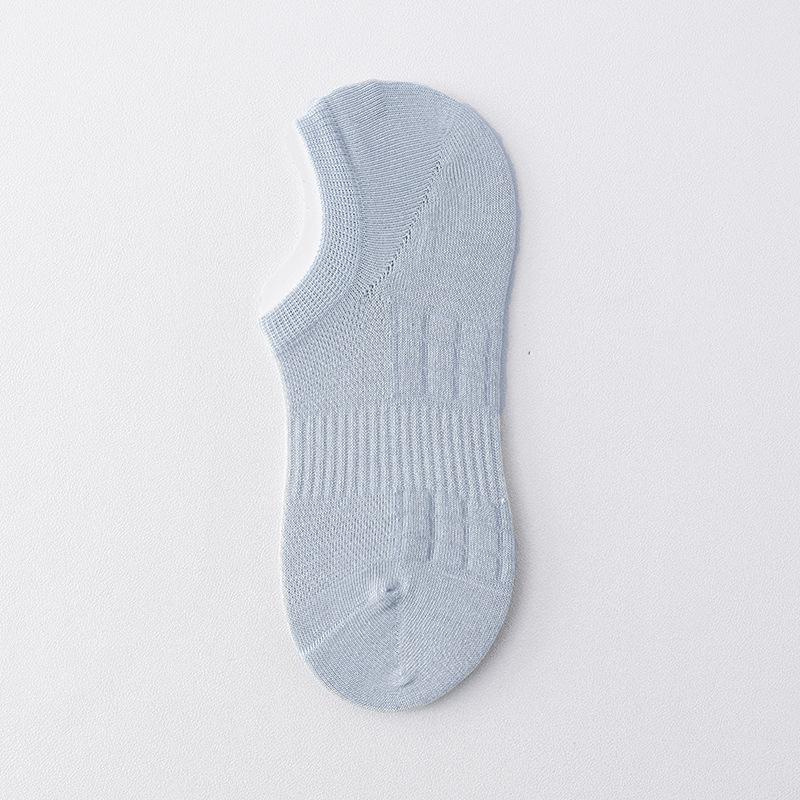 Female Summer Thin Non Slip Do Not Fall with Net Eye Shallow Mouth Invisible Short Cotton Socks