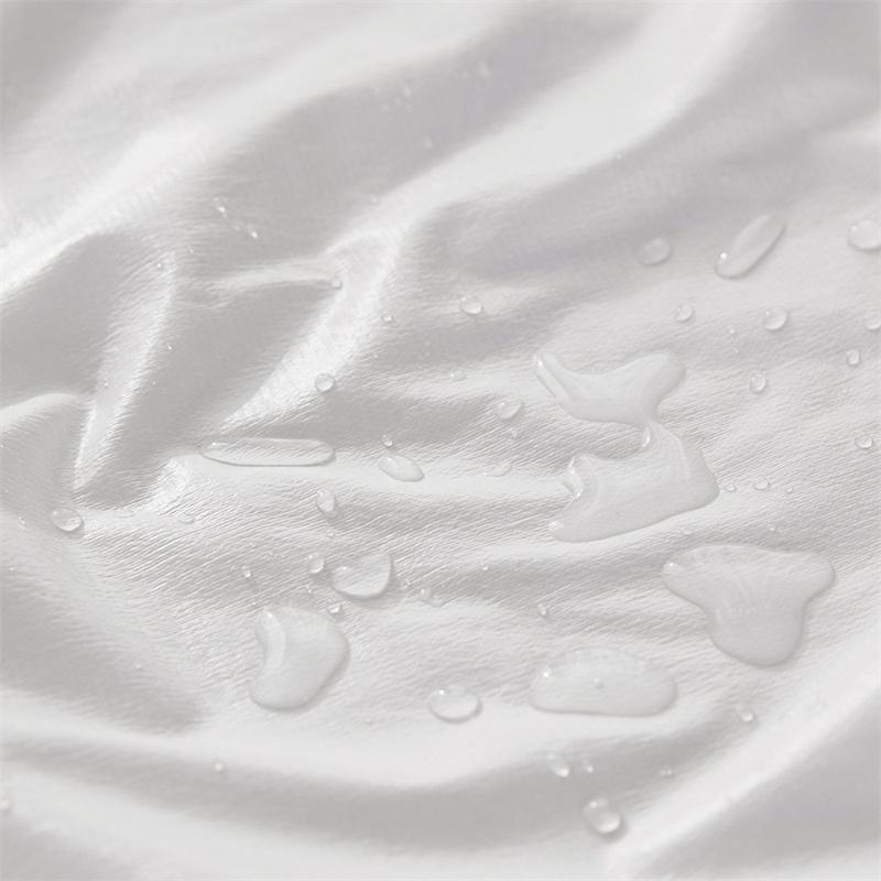 1 τεμ. Απαλό αδιάβροχο ελαστικό σεντόνι από πετσέτα, αναπνεύσιμο προστατευτικό στρώματος από πετσέτα, πλεκτό κάλυμμα κρεβατιού με βαθιά τσέπη