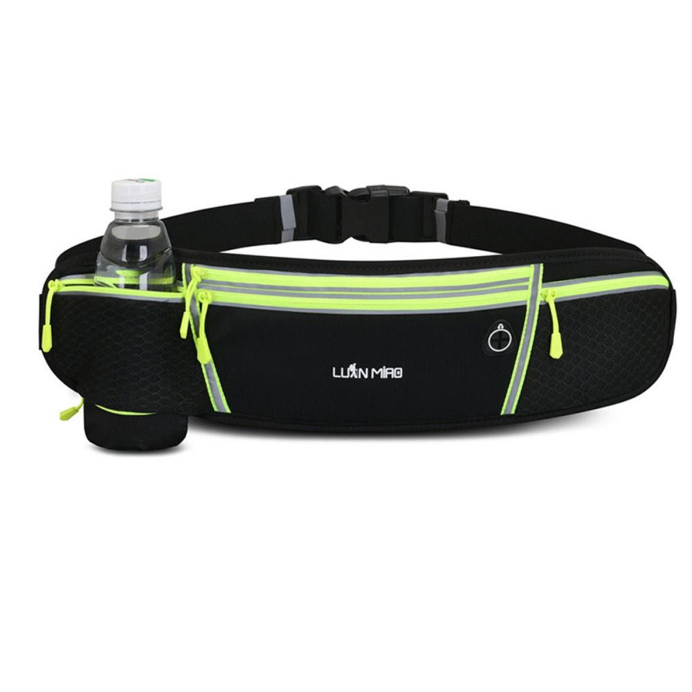 With Bottle Bag Marathon Running Bag Hydration Belt Bottle Sports Phone Bag  Men Women