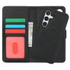 For Samsung Galaxy S24+ Wallet Case Compatible with MagSafe Anti-Drop Detachable PU Leather Phone Cover