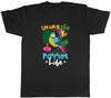 Funny Living the Parrot Life Unisexs TShirt Tee Gift Top
