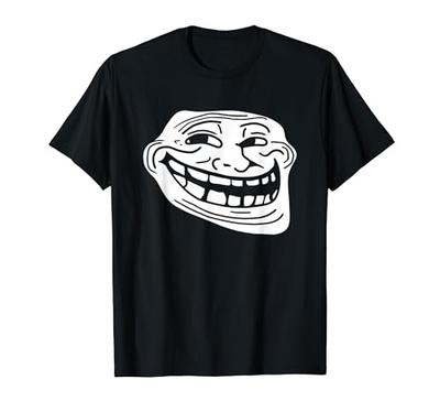 Troll Face Meme Funny Dank Meme Troll Face T-Shirt