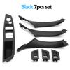 LHD Car Interior Armrest Door Handle Panel Inside Trim Cover Set For BMW 5 Series F10 F11 F18 520i 523i 525i 528i 535i