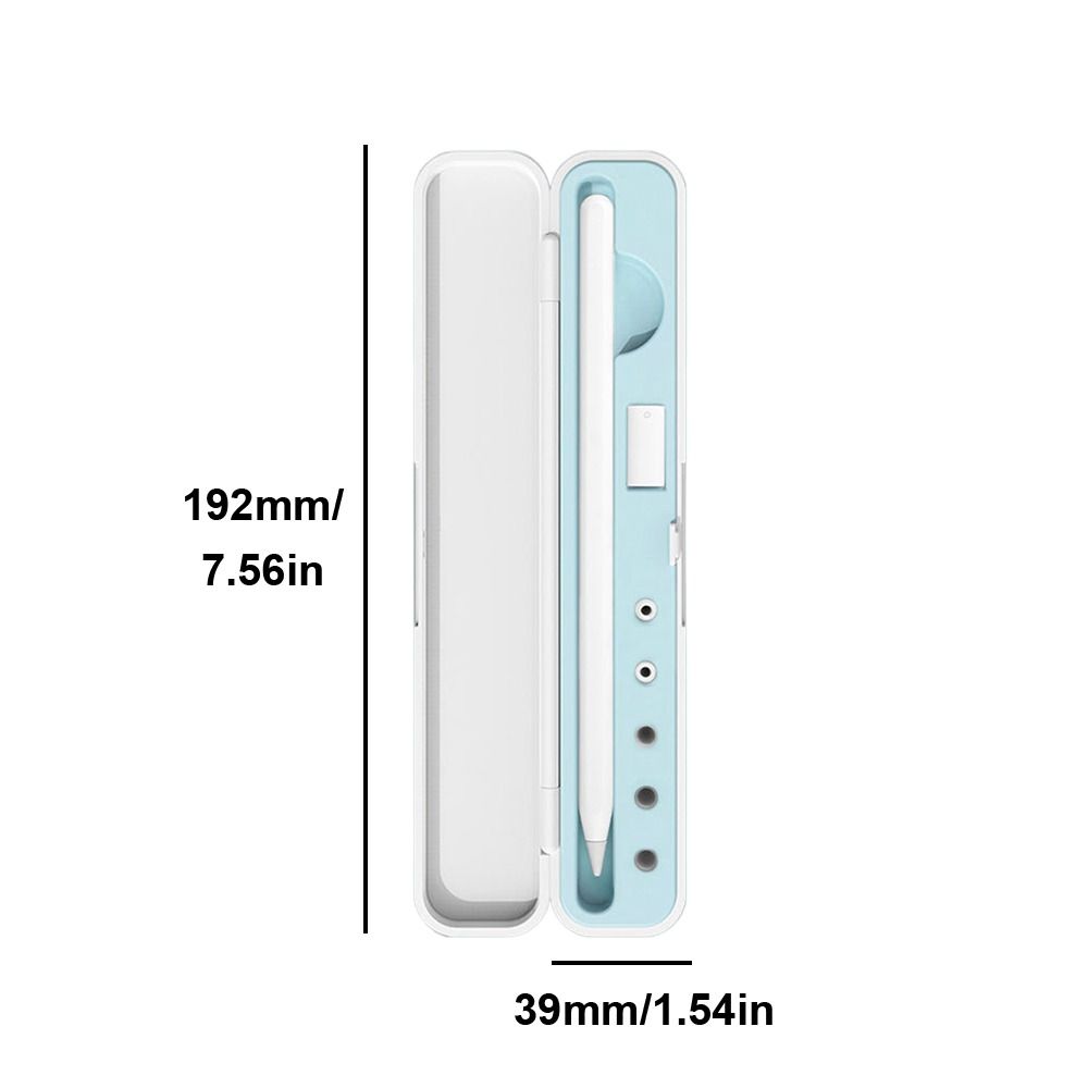 Silikon Aufbewahrungsetui Schutz Stoßfest Tablet Touch Pen Etuis Stiftabdeckung für Stylus Pencil 1./2. Generation Büro