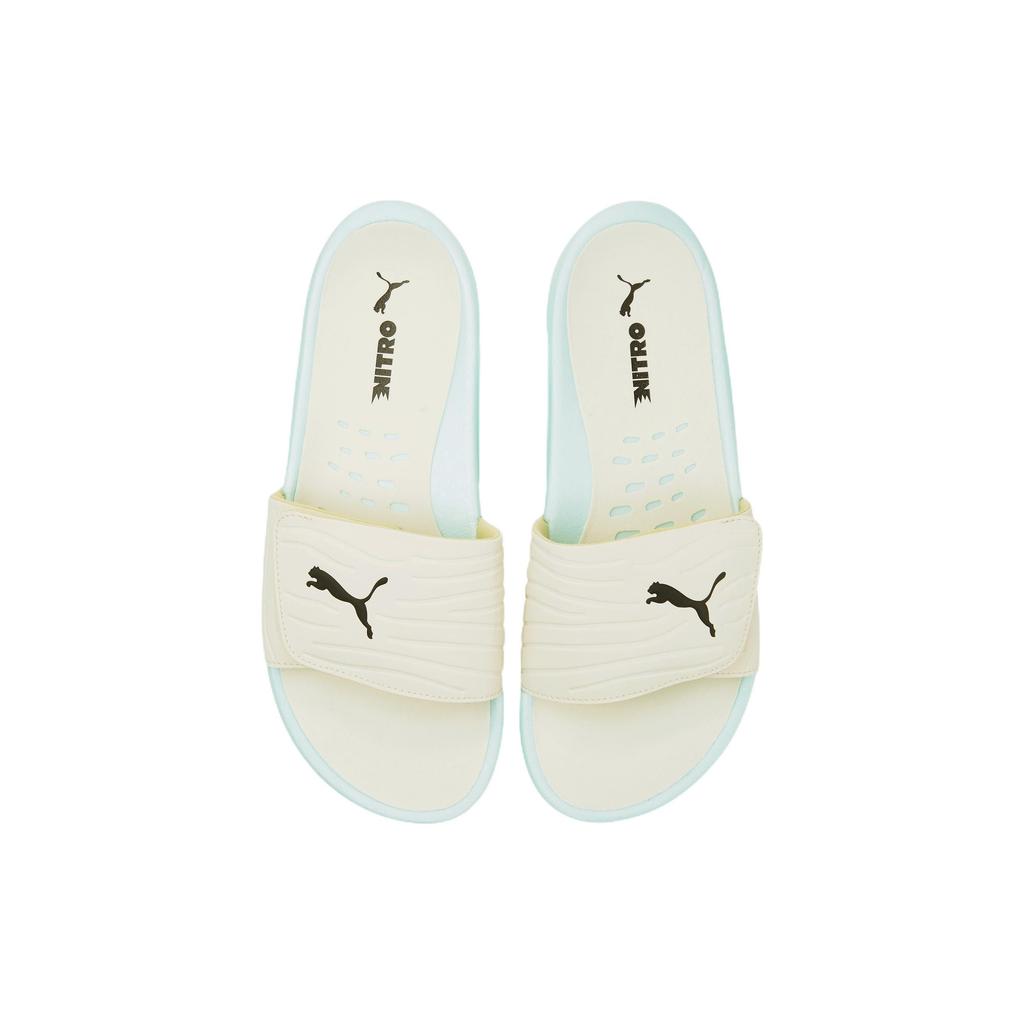 Puma Nitrocat V Lightweight Rubber Sole Slip-On Sandals Men Sandals Blue White 384263-02