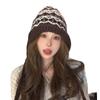 Balaclafa Hat for Women's Winter Warmth Lei Feng Hat Ear Protection Knitted Bag Pullover Hat
