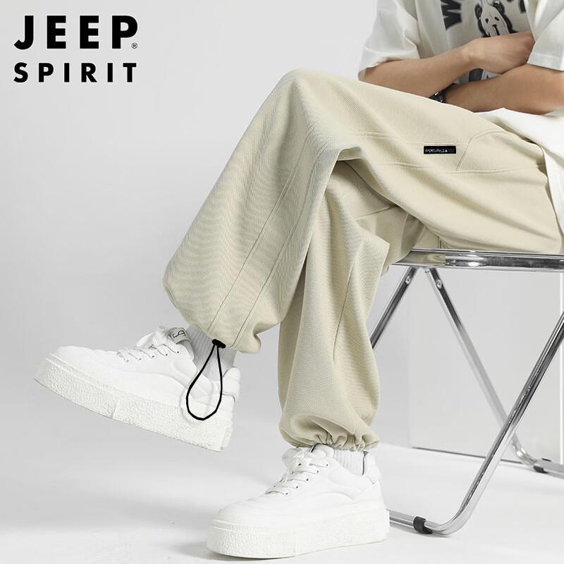 JEEP SPIRIT Men's Autumn/Winter Straight Casual Pants