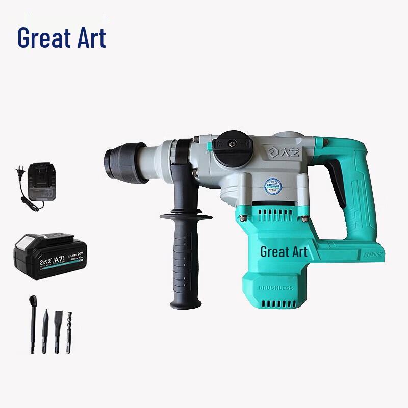 Dayi A7-6606 Brushless Cordless Rotary Hammer CN plug (adapter included)