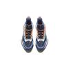 Anta Kids Round Toe Lace-Up Shock Absorbing Wear-Resistant Mid-Top Basketball Shoes Kids Basketball Shoes Black Blue White A312331133-7