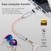 CX31993 DAC HiFi Headphone Amplifier Type C to 3.5mm Adapter 32b/384kHz Audio Decoder IEM AMP for iPhone15 Samsung ConverterGood product