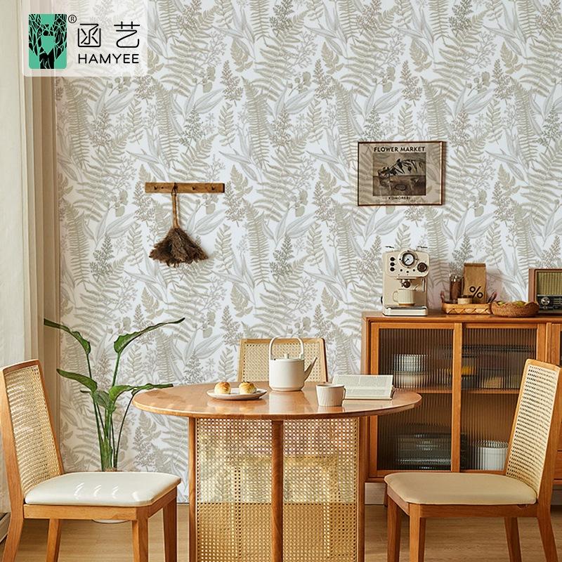 Klebefolie für die Wand - Wasserdichte PVC-Blumenmuster, Verdickte Selbstklebende Heimdekoration, Hintergrund für Schlafzimmerabtrennung