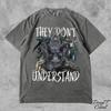 They Don't Understand Unhinged Sigma Wolf Meme T-Shirt, Funny Alpha Wolf