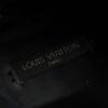 Great LOUIS VUITTON Booties Buckle wedge leather short boots black leather 35 Used