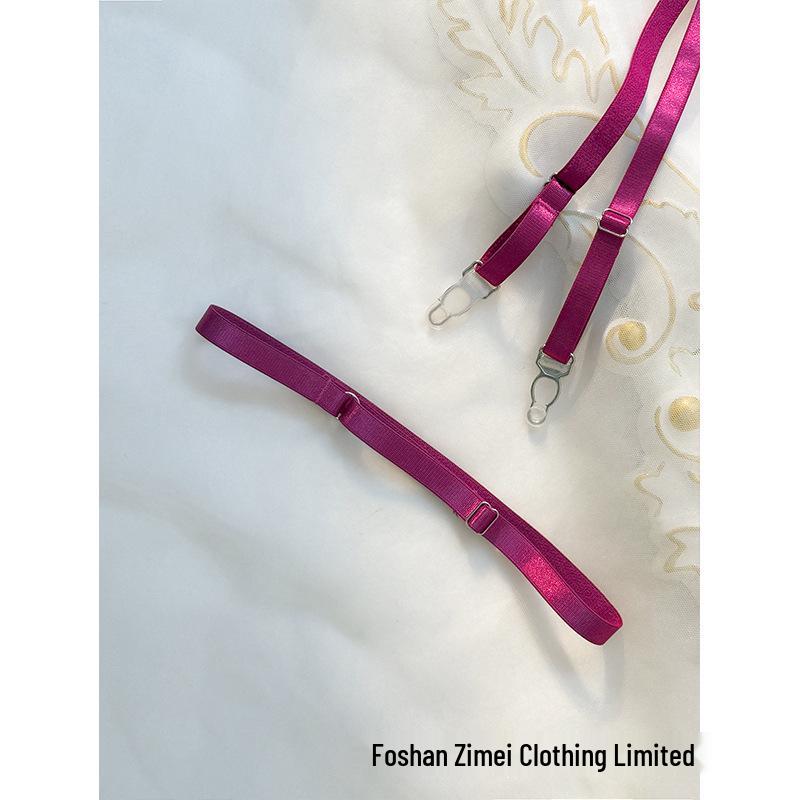 Francouzská květinová elegance: Sexy tenká podprsenka a kalhotky pro velká prsa 24130