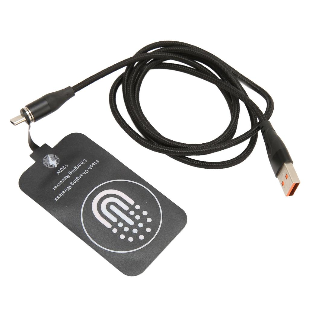 120W magnetický dvouúčelový bezdrátový nabíjecí přijímač typu C 10W tenký bezdrátový nabíjecí přijímač