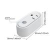 Intelligent Plug Matter Wifi Socket Accessories Power Monitor Power Switch For Home Automation Device 15A Timer Outlet