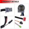 4L80E Transmission Internal Wire Harness Compatible with GM MT1 4L80E 4L80 TH400 4L85E 3L80 2004-2009, Replaces 350-0071, 24200161, 24224906,