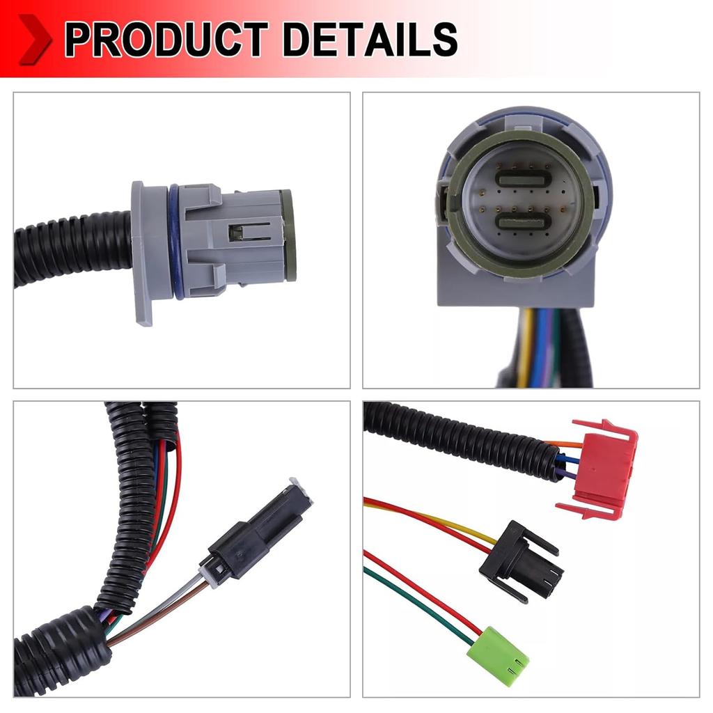 4L80E Transmission Internal Wire Harness Compatible with GM MT1 4L80E 4L80 TH400 4L85E 3L80 2004-2009, Replaces 350-0071, 24200161, 24224906,