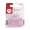 Ficelle bicolore rose et blanc 35 m x ø 1 mm