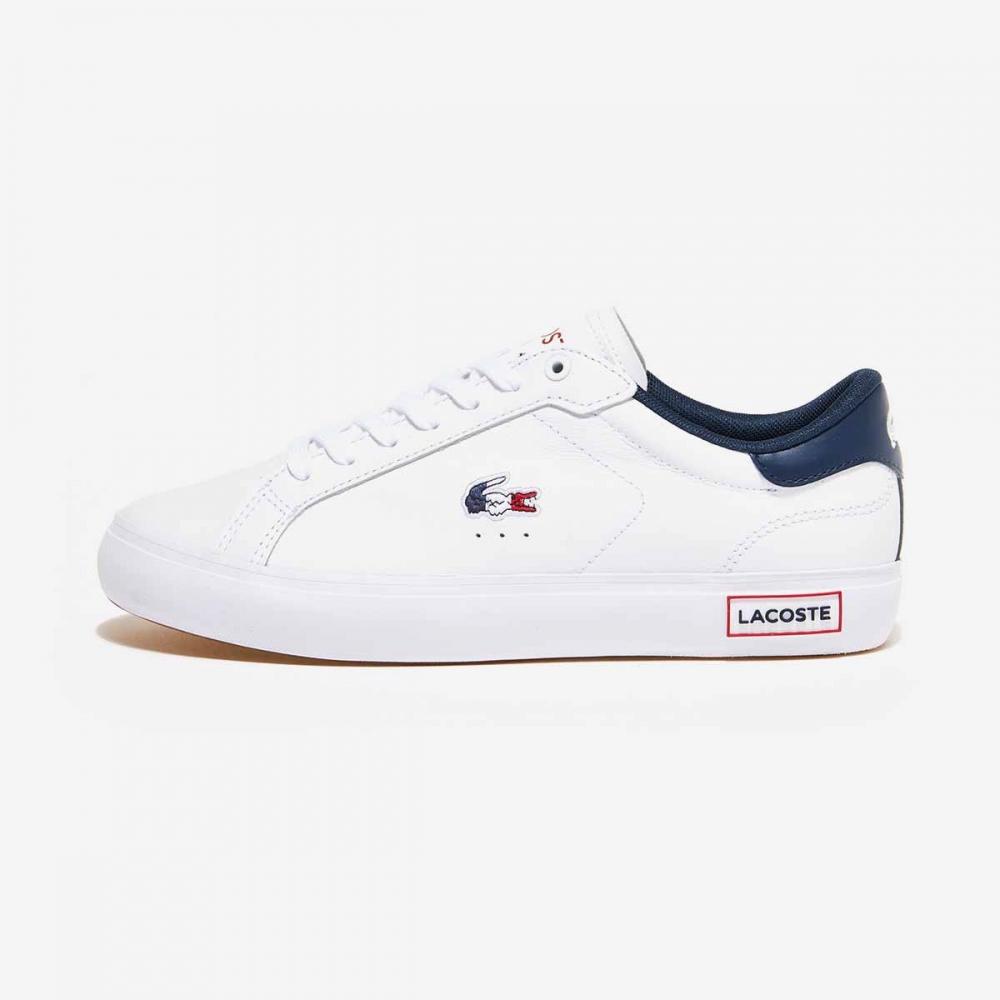 

Lacoste Powercoat Try 1 7 43sma0034 Wht Nvy Red 275