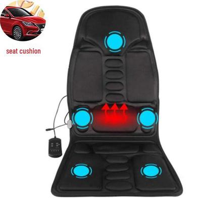 Full Body Heated Massage Cushion with Neck, Lumbar, and Back Support