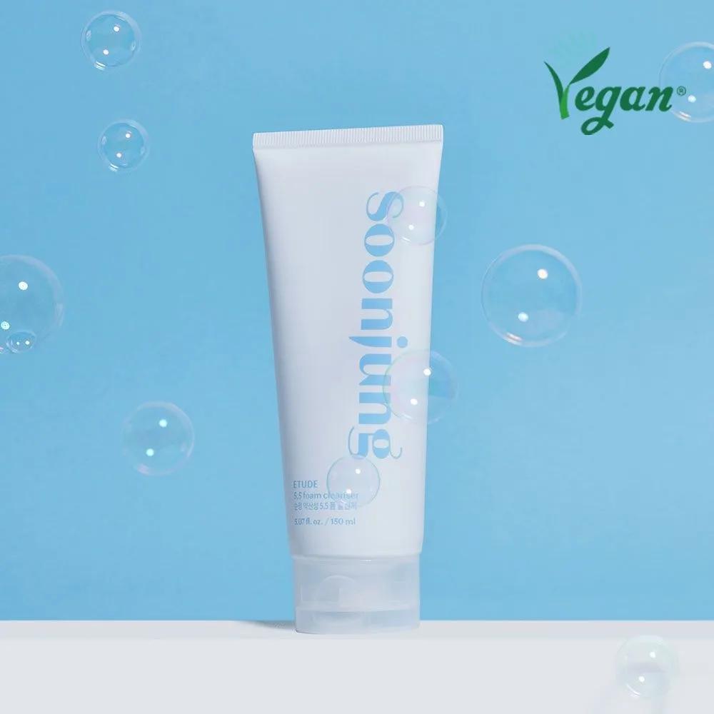 Soonjung Mild Acidic 5.5 Foam Cleanser 150ml / Hypoallergenic Deep Cleansing Foam / Mild Acidic Foam